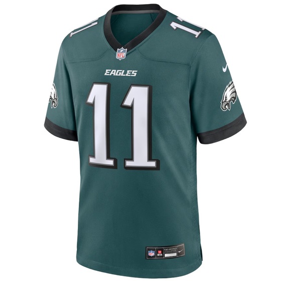 NFL Other - Eagles AJ BROWN Green Football Jersey